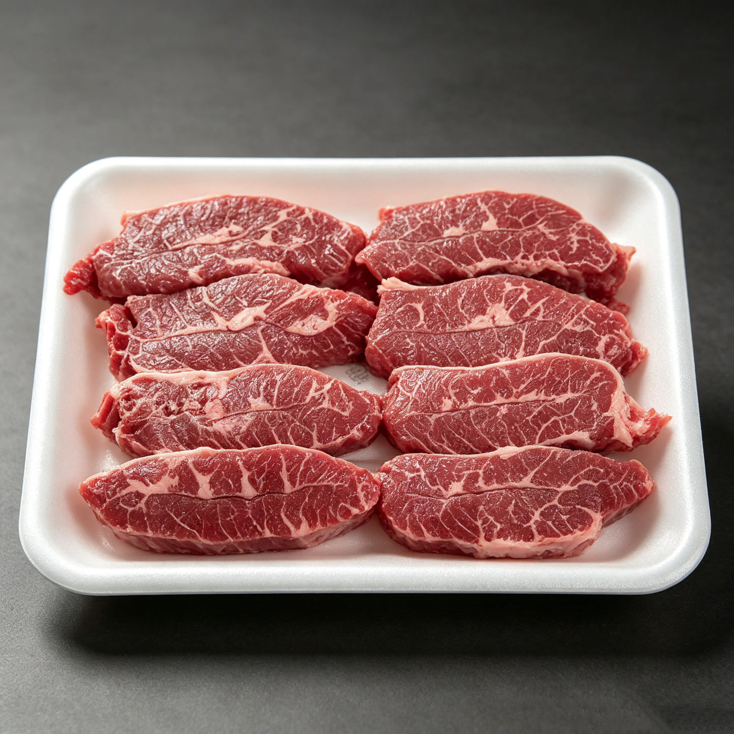 Original Cut Marbled Beef Slices